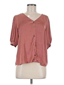 Maison D' Amelie Short Sleeve Blouse
