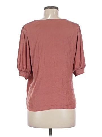 Maison d' Amelie Short Sleeve Blouse (view 2)
