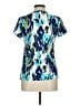 Assorted Brands Blue Short Sleeve Blouse Size M - photo 2