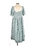 Unbranded Teal Casual Dress Size L (estimated) - photo 2