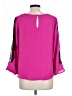 Meraki 100% Polyester Pink 3/4 Sleeve Blouse Size L - photo 2