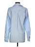 Tamara H. 100% Polyester Stripes Blue Long Sleeve Blouse Size S - photo 2