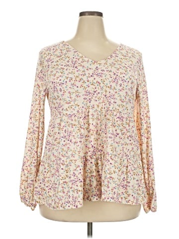 Torrid Long Sleeve Blouse (view 1)