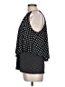 Coco Bianco Polka Dots Black Sleeveless Blouse Size L - photo 5