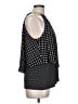 Coco Bianco Polka Dots Black Sleeveless Blouse Size L - photo 4