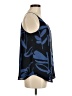 Ann Taylor LOFT 100% Polyester Blue Sleeveless Blouse Size Med Petite - photo 4