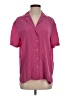 Babaton Pink Short Sleeve Blouse Size XS - photo 1