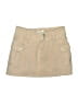 Assorted Brands 100% Cotton Solid Tan Skirt Size 8 - photo 1