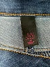 JW (JW Style) Solid Blue Jeans Size 10 - photo 7