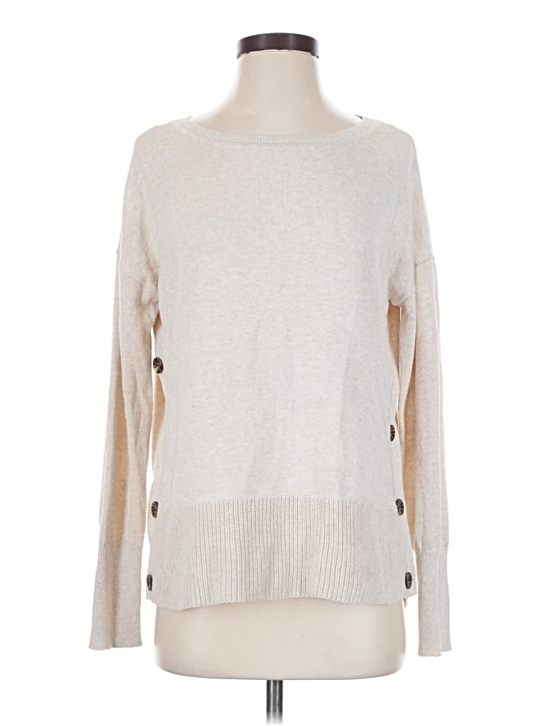 Pre-owned Tahari Pullover Sweater In Tan