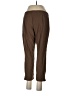 Eileen Fisher Solid Brown Casual Pants Size L - photo 2