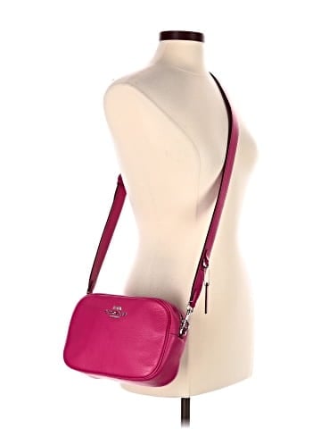 Coach Leather Crossbody Bag (view 2)