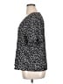 CeCe Black Short Sleeve Blouse Size XL - photo 5