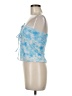 Shein Blue Sleeveless Blouse Size M - photo 5