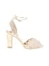 Badgley Mischka Gold Sandals Size 8 - photo 1