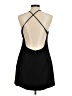 MNG 100% Polyester Solid Black Cocktail Dress Size 8 - photo 2