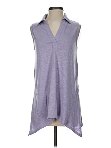 Soma Sleeveless Button-Down Shirt (view 1)