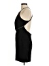 MNG 100% Polyester Solid Black Cocktail Dress Size 8 - photo 5