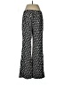 Banana Republic 100% Polyester Polka Dots Black Casual Pants Size 6 - photo 2