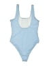 Unbranded Chevron-herringbone Blue One Piece Swimsuit Size M - photo 2
