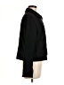 Zara Solid Black Coat Size M - photo 4