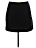 MNG Solid Black Casual Skirt Size M - photo 1