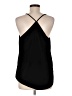 Ann Taylor LOFT 100% Polyester Black Sleeveless Blouse Size M - photo 2