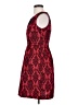 En Focus Studio 100% Polyester Paisley Red Cocktail Dress Size 4 - photo 5