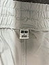 Uniqlo 100% Polyester Solid Ivory Athletic Shorts Size L - photo 3