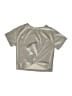 Gap Metallic Silver Short Sleeve Top Size M (kids) - photo 1