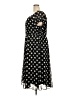 Torrid 100% Polyester Polka Dots Black Casual Dress Size 3X Plus (3) - photo 5