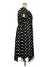 Torrid 100% Polyester Polka Dots Black Casual Dress Size 3X Plus (3) - photo 4
