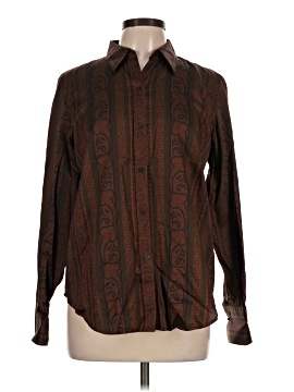 Lauren by Ralph Lauren Long Sleeve Button-Down Shirt (view 1)