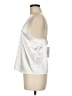Blue B 100% Polyester Silver Sleeveless Blouse Size M - photo 5