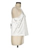 Blue B 100% Polyester Silver Sleeveless Blouse Size M - photo 4