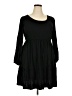 Torrid Solid Black Casual Dress Size 2X Plus (2) - photo 1