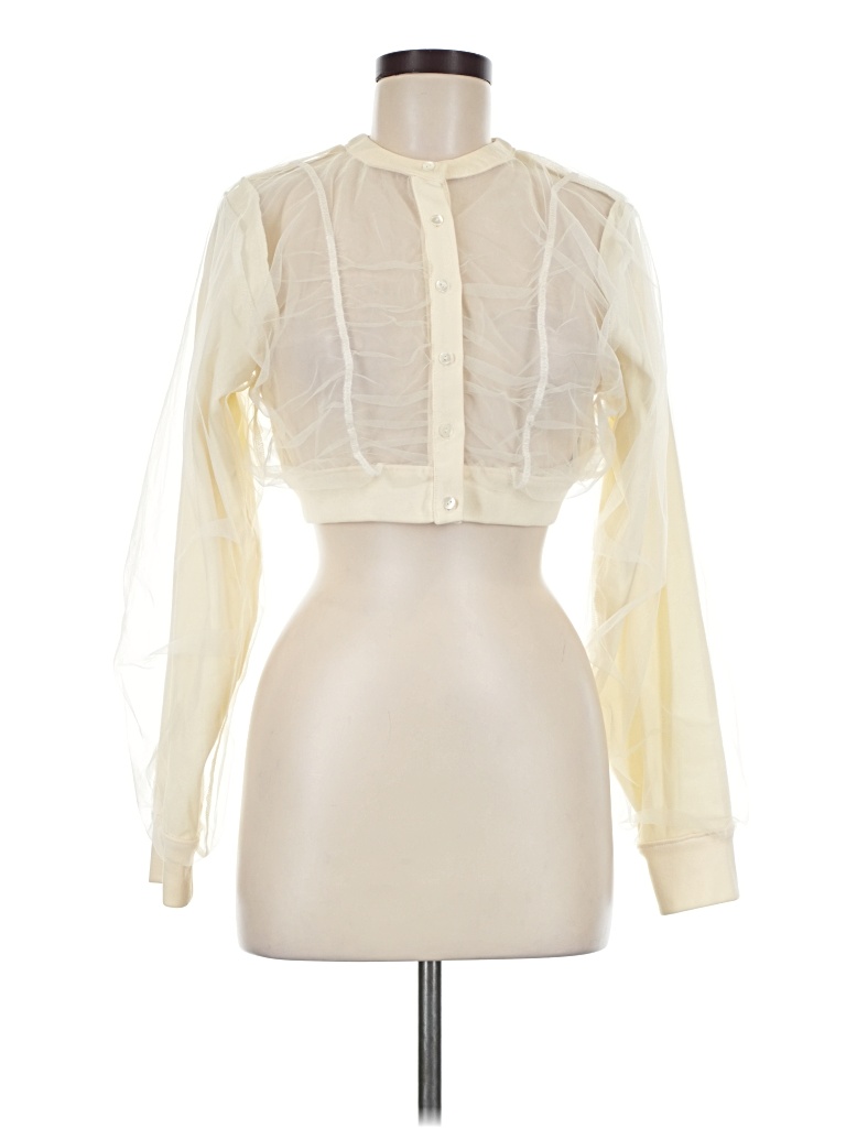 Pre-owned Assorted Brands Jacket In Ivory
