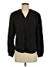 Chico's 100% Polyester Black Long Sleeve Blouse Size Sm (0) - photo 1