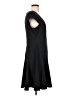 Ann Taylor LOFT Solid Black Casual Dress Size 12 - photo 4