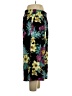 D&Co. Floral Black Casual Pants Size XL - photo 4