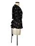 Ann Taylor LOFT 100% Polyester Black Short Sleeve Blouse Size XS - photo 4
