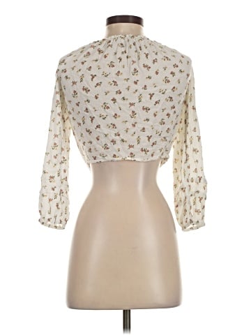 Hollister 3/4 Sleeve Blouse (view 2)