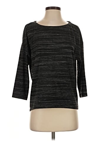 White House Black Market 3/4 Sleeve T-Shirt (view 1)