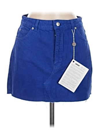 Topshop Denim Skirt (view 1)