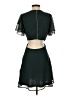 Lulus 100% Polyester Solid Green Teal Cocktail Dress Size S - photo 2