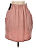 Love 21 100% Polyester Solid Pink Casual Skirt Size XS - photo 1