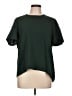 Madewell 100% Polyester Green Short Sleeve Blouse Size L - photo 1
