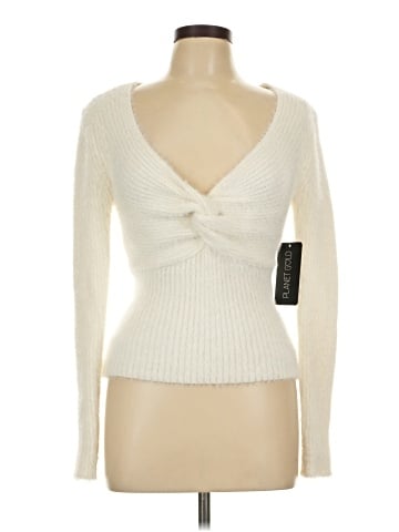 Planet Gold Pullover Sweater (view 1)