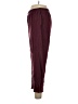 Basic Editions 100% Cotton Solid Burgundy Casual Pants Size XL - photo 5