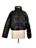 Zara 100% Polyester Solid Black Jacket Size L - photo 1